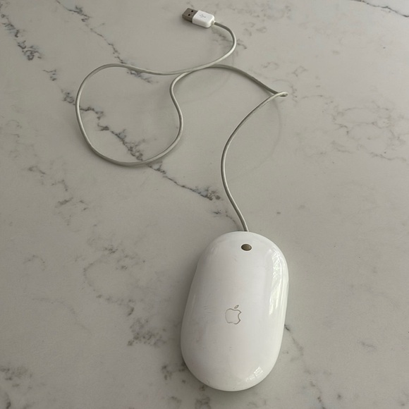 Apple Mouse (Model A1152) 2 Stickers & picture mouse pad - Picture 3 of 5